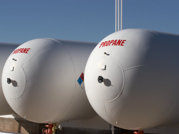 Propane tank